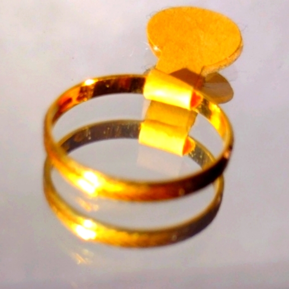 18KT Milor Made in ITALY  🪙 Yellow Gold Herringbo - Picture 5 of 8